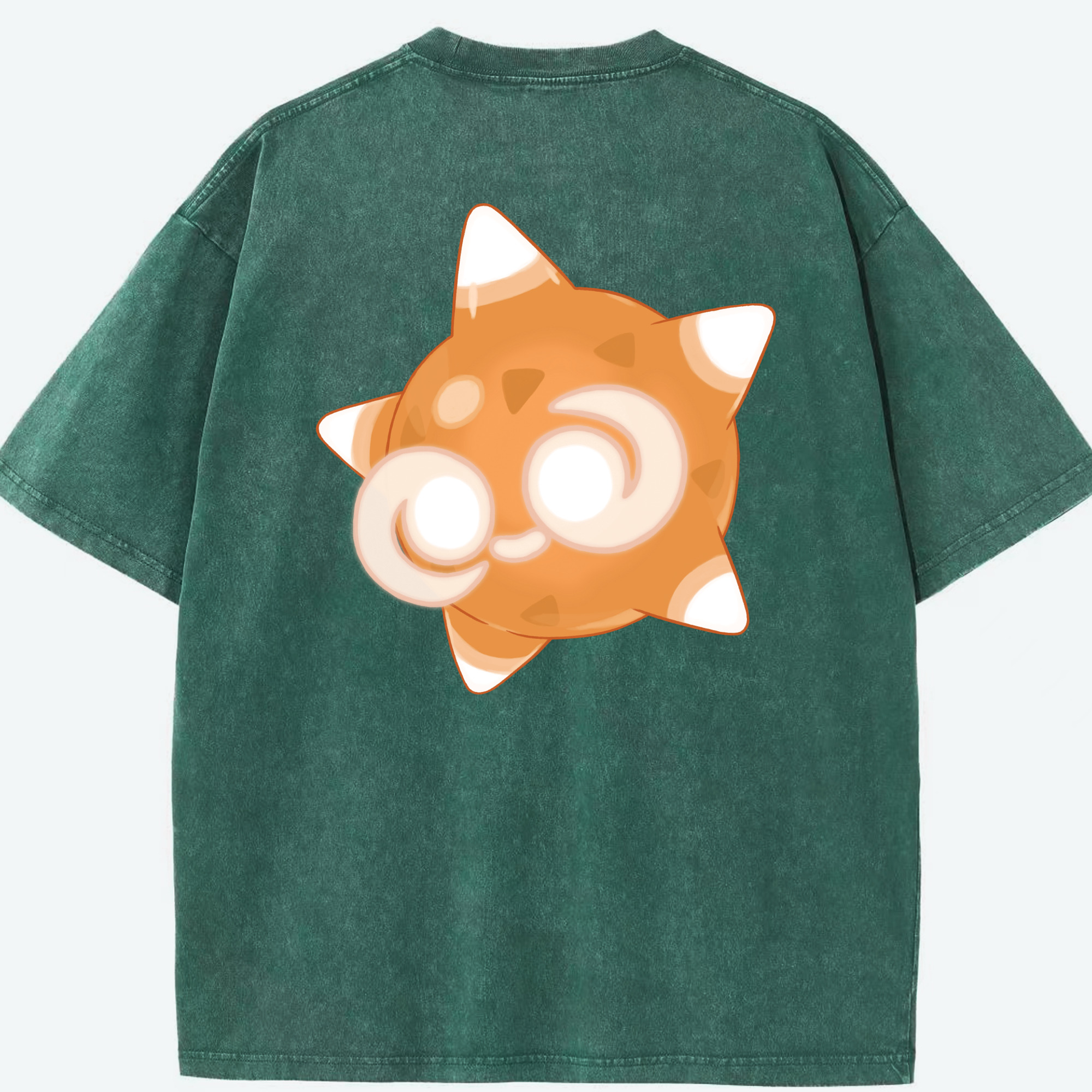 （画像用） ポケットモンスター Pokémon 綿100% ヴィンテージ風 半袖Tシャツ（背面プリント）